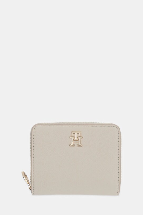 Tommy Hilfiger portfel syntetyczny beżowy AW0AW17473