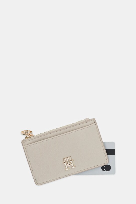 Akcesoria Tommy Hilfiger portfel AW0AW17481 beżowy