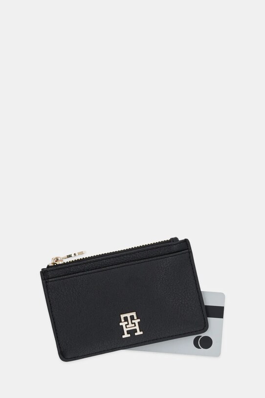 Akcesoria Tommy Hilfiger portfel AW0AW17481 czarny