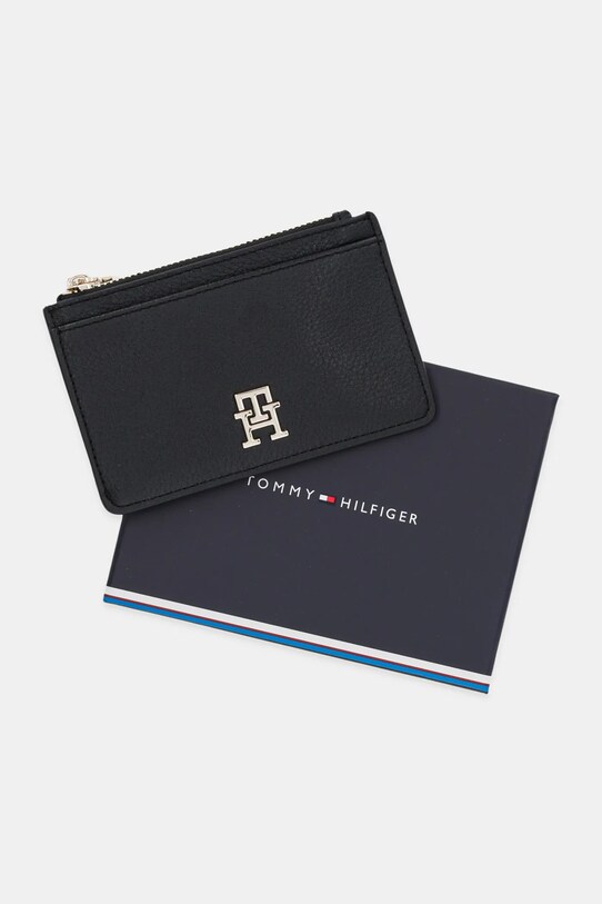 Πορτοφόλι Tommy Hilfiger μαύρο AW0AW17481