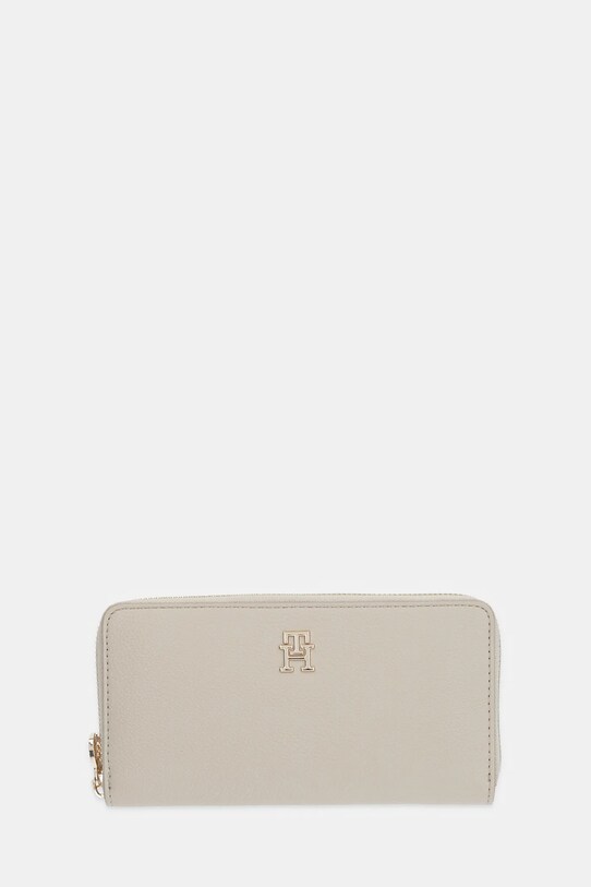 Tommy Hilfiger portfel syntetyczny beżowy AW0AW17482