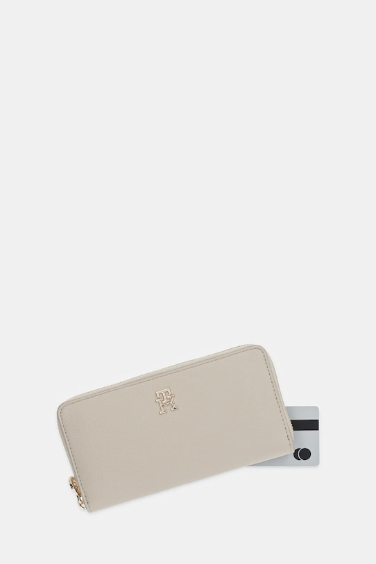 Accesorii Tommy Hilfiger portofel AW0AW17482 bej