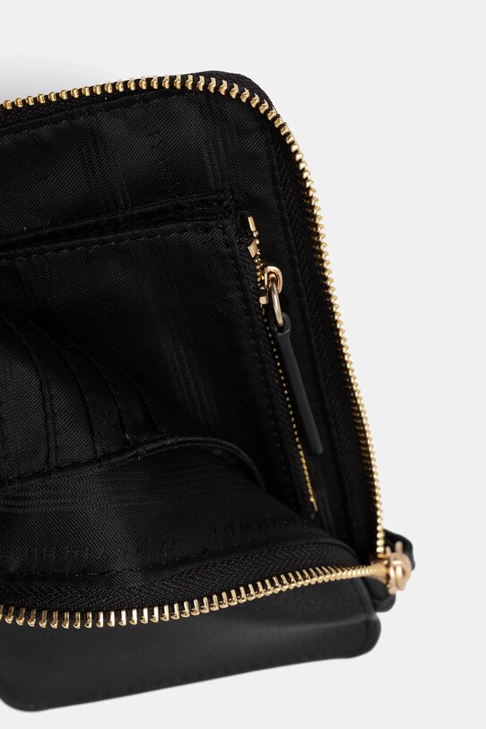 Πορτοφόλι Tommy Hilfiger AW0AW17512 μαύρο