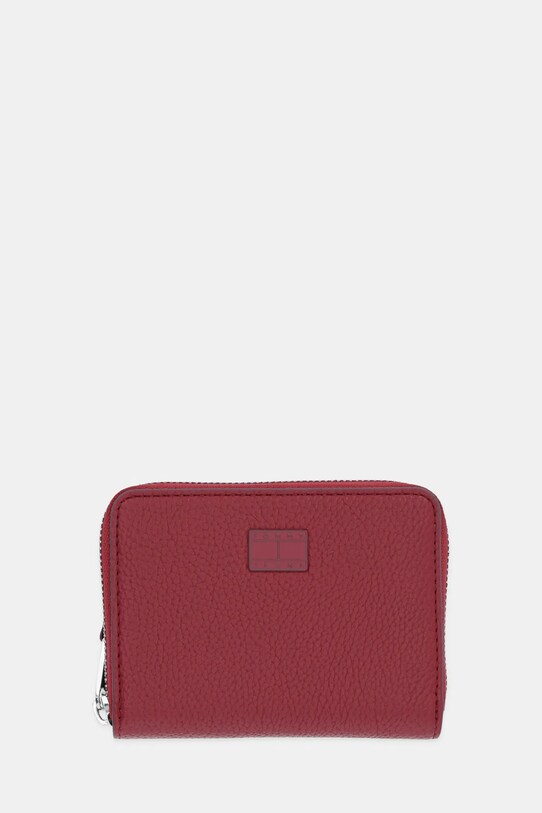 Tommy Jeans portofel imitatie de piele burgundia AW0AW17584