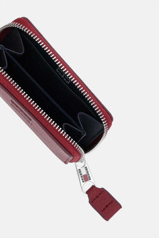 Accesorii Tommy Jeans portofel AW0AW17642 burgundia