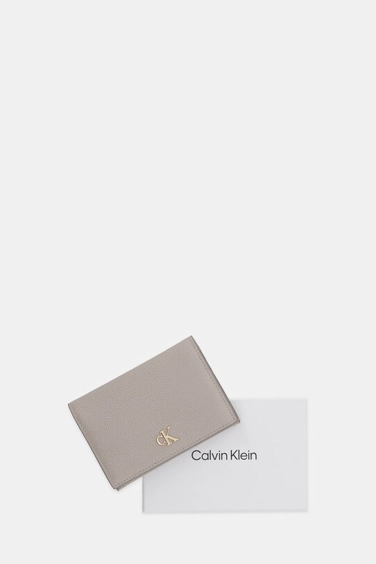 Αξεσουάρ Θήκη για κάρτες Calvin Klein LV04F1063G μπεζ