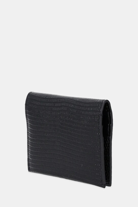 Calvin Klein etui na karty skórzane LV04F1068G czarny AW25