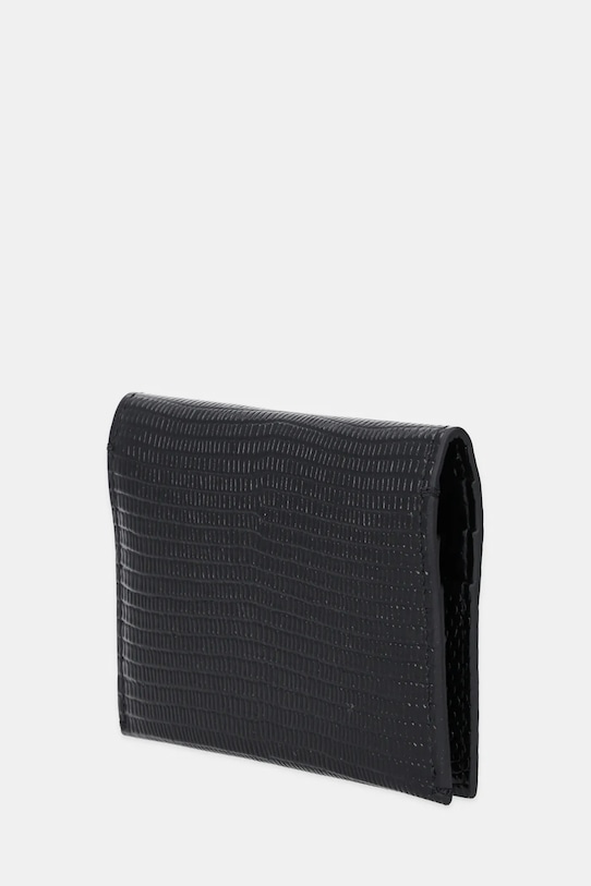 Kožené pouzdro na karty Calvin Klein LV04F1068G černá AW25