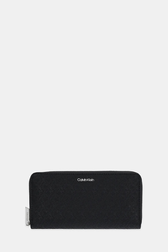 Кошелек Calvin Klein имитация натуральной кожи чёрный LV04F1073G