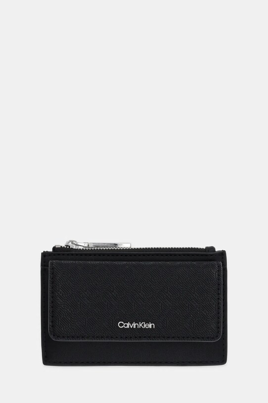 Calvin Klein portfel syntetyczny czarny LV04F1036G