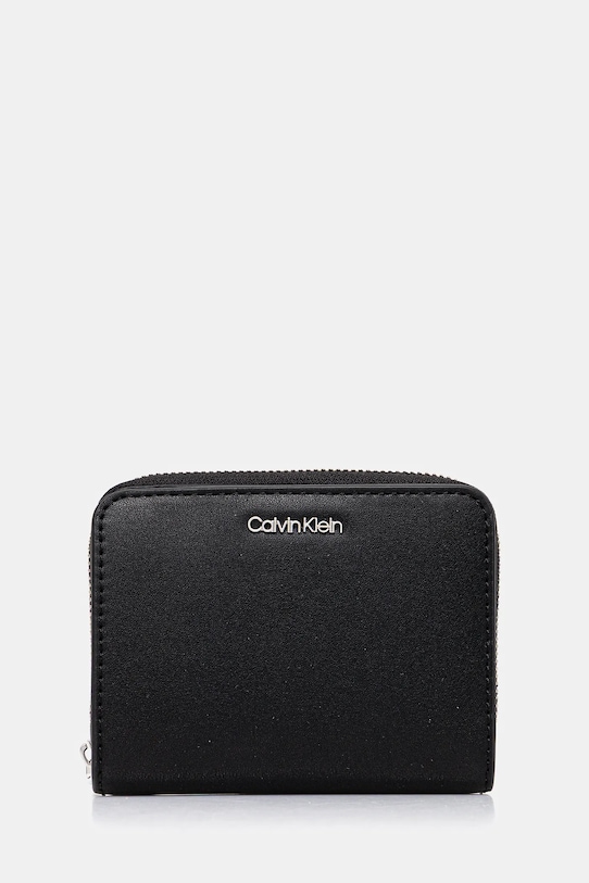 Calvin Klein portafoglio semplice nero LV04F1029G
