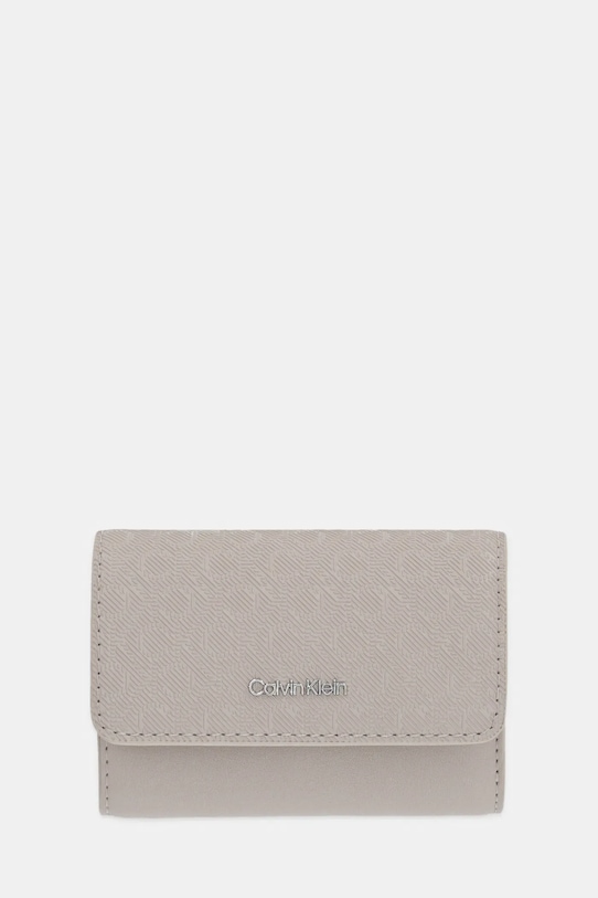 Calvin Klein portfel syntetyczny beżowy LV04F1038G