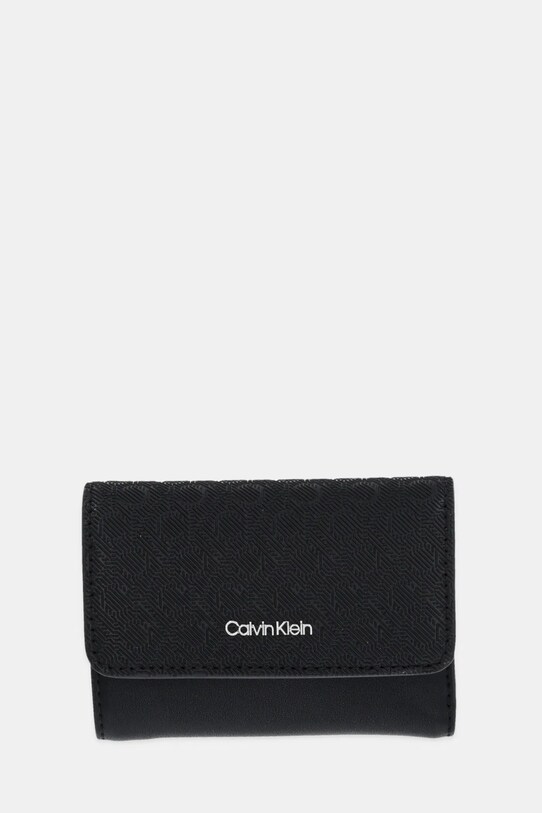 Calvin Klein portfel syntetyczny czarny LV04F1038G