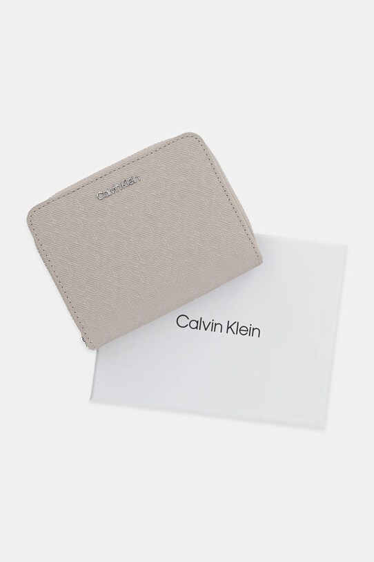 Calvin Klein portfel LV04F1037G beżowy