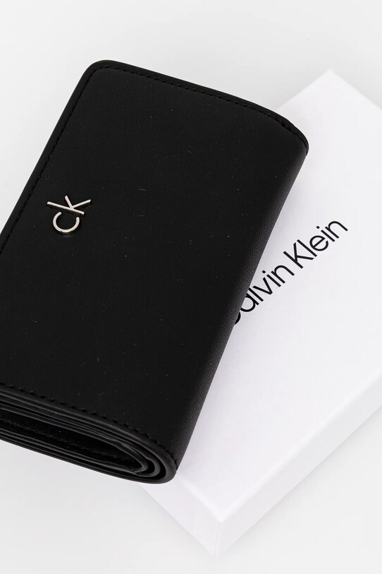 Calvin Klein portfel czarny LV04F1033G