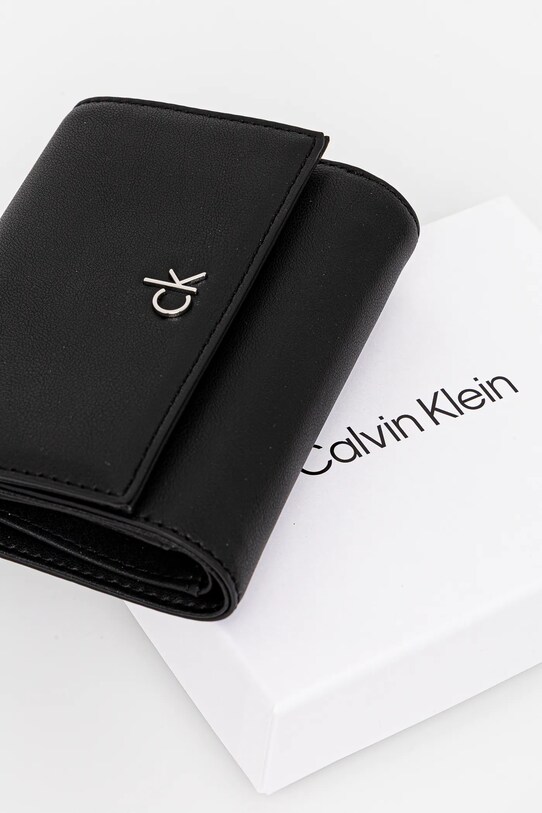 Calvin Klein portfel czarny LV04F1035G