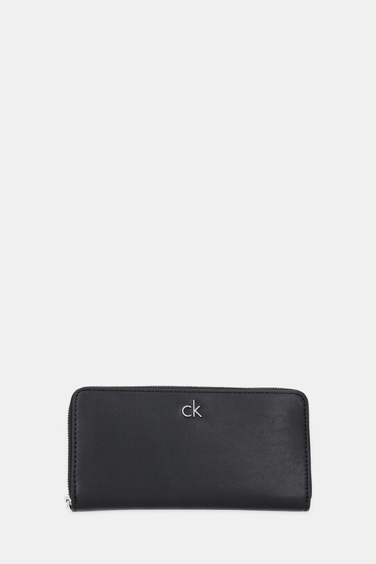 Calvin Klein pénztárca sima fekete LV04F1034G