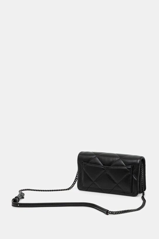 Tory Burch bőr táska Kira Diamond 170622.001 fekete AW25