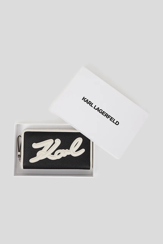 Гаманець Karl Lagerfeld K/SKUARE чорний A3W32024