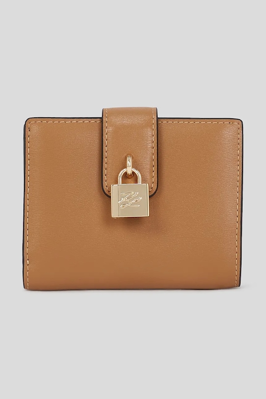 Karl Lagerfeld portafoglio marrone A3W32039