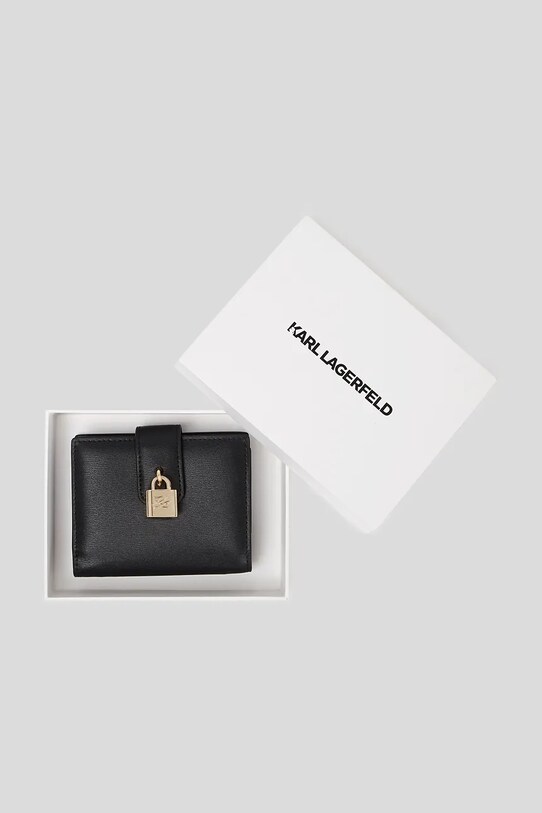 Karl Lagerfeld portfel czarny A3W32039