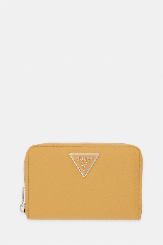 Guess denarnica ženska iz umetnega usnja LAUREL rumena SWBG74.59140