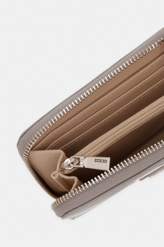 Dodatki Guess denarnica ženska iz umetnega usnja LAUREL SWBG74.59140 bež