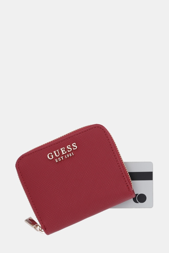 Guess portfel LAUREL czerwony SWZG74.59137
