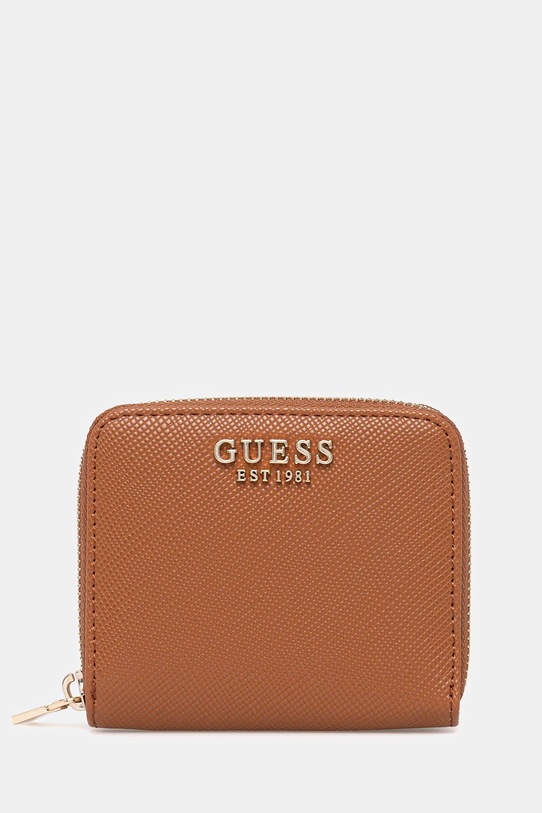 Peněženka Guess LAUREL imitace kůže hnědá SWZG74.59137