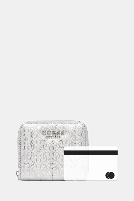 Πορτοφόλι Guess ALDINA SWGY96.63137 ασημί