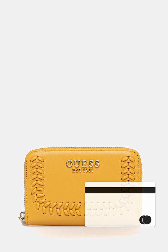 Guess portofel TATUM SWNG96.67140 galben