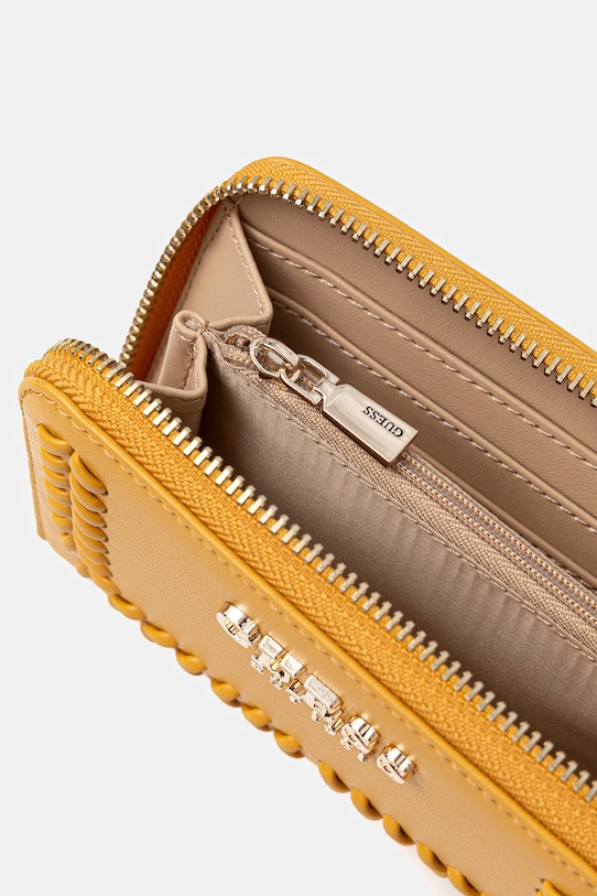 Akcesoria Guess portfel TATUM SWNG96.67140 żółty