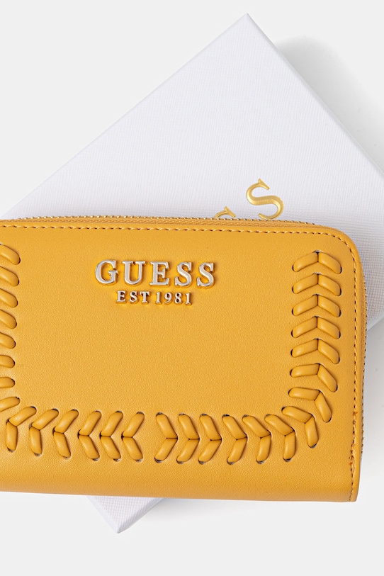 Guess portfel TATUM żółty SWNG96.67140