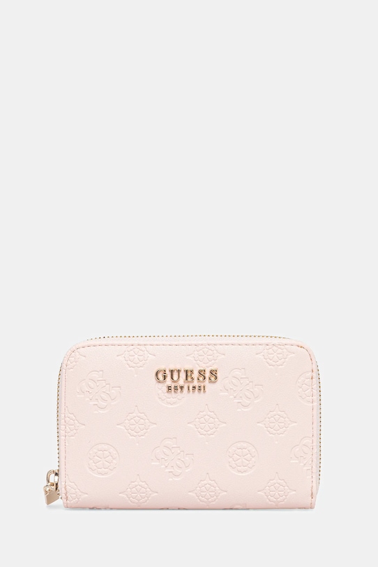 Guess portfel PHOEBE imitacja skóry licowej różowy SWPD96.65140