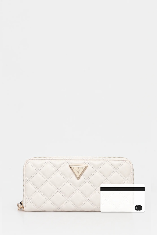 Guess portfel GIULLY SWQG96.73146 beżowy