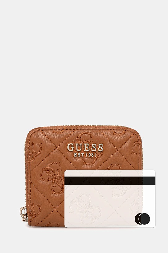 Peněženka Guess ADELASIA SWQL96.58137 hnědá