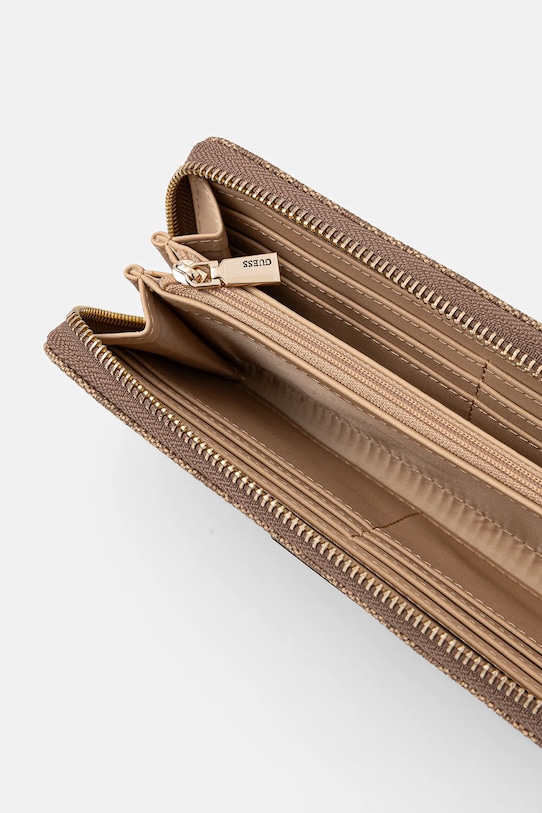 Akcesoria Guess portfel LAUREL SWSG74.59146 beżowy