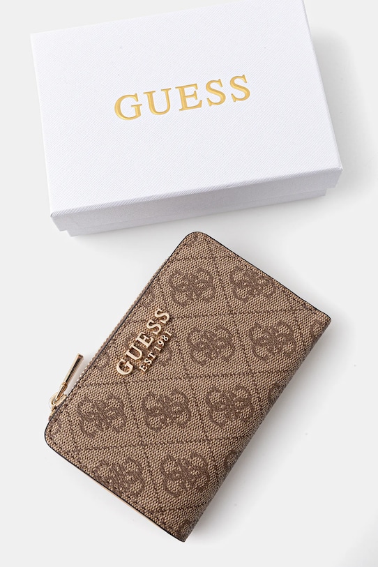 Peňaženka Guess LAUREL béžová SWSG74.59156
