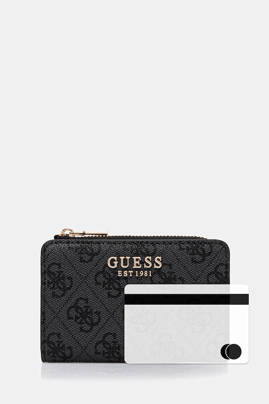 Peňaženka Guess LAUREL SWSG74.59156 sivá