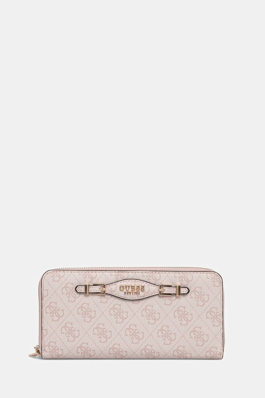 Πορτοφόλι Guess KATYA απομίμηση λείου δέρματος ροζ SWSG96.52146