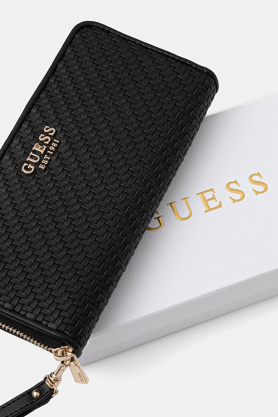 Guess portfel MIREMA czarny SWWG96.31146