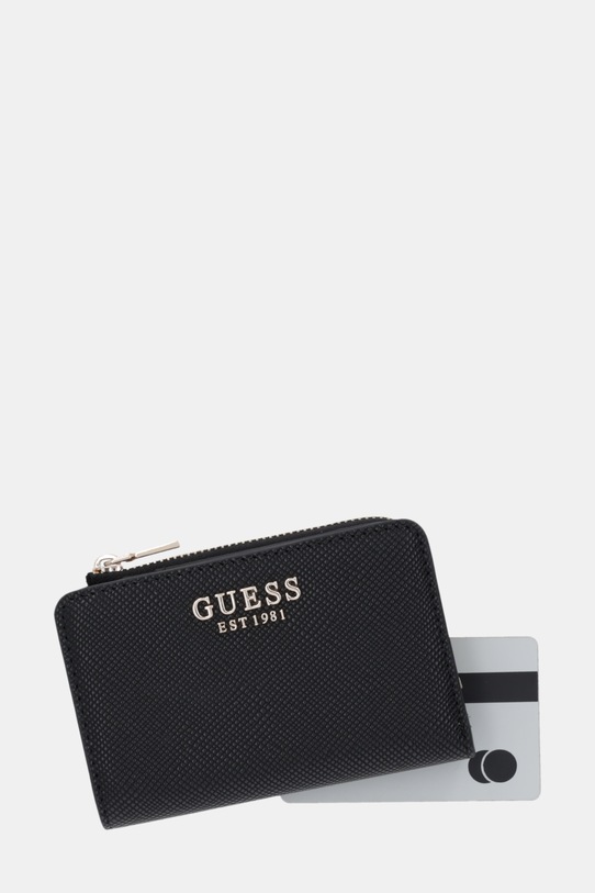 Guess portfel LAUREL czarny SWZG74.59156