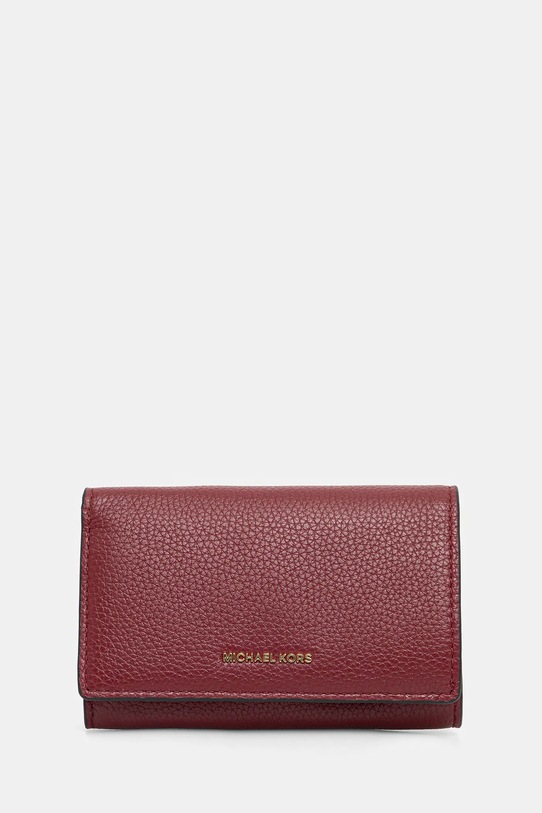 MICHAEL Michael Kors portfel skóra licowa bordowy 32T5GJ6D9L