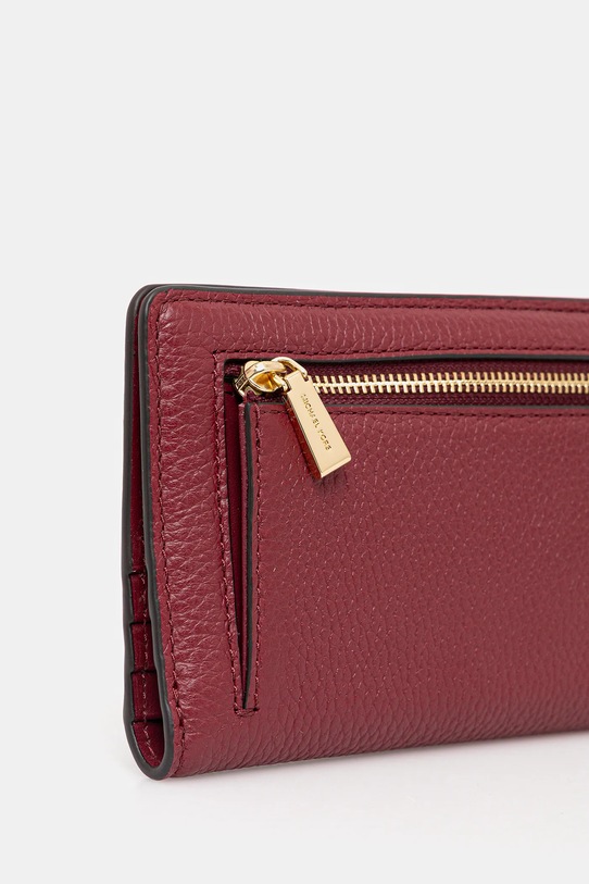 Akcesoria MICHAEL Michael Kors portfel skórzany BRYANT 32S5GYTP3L bordowy