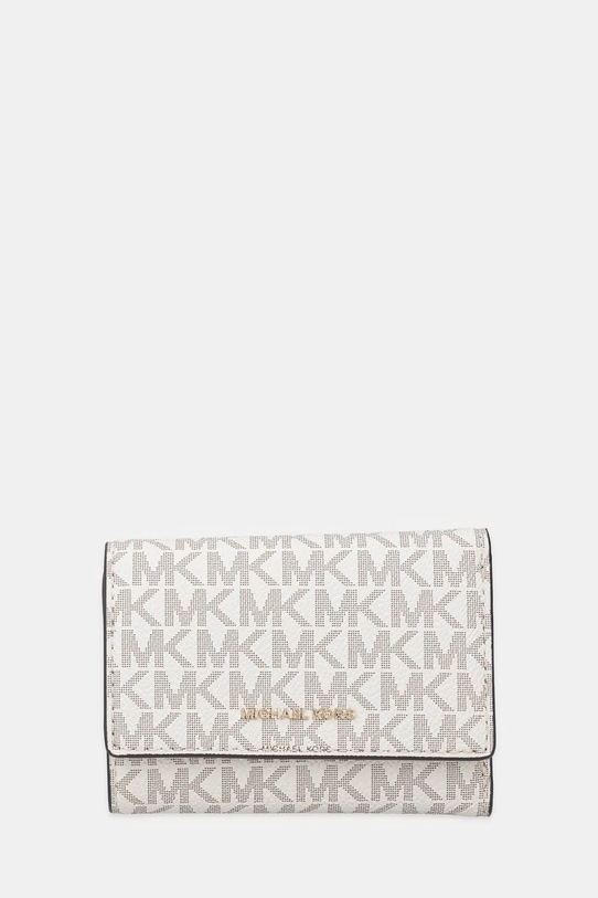 MICHAEL Michael Kors portfel BRYANT imitacja skóry licowej beżowy 32S5GYTP1B