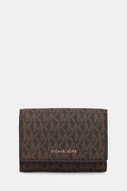 MICHAEL Michael Kors portfel BRYANT imitacja skóry licowej brązowy 32S5GYTP1B