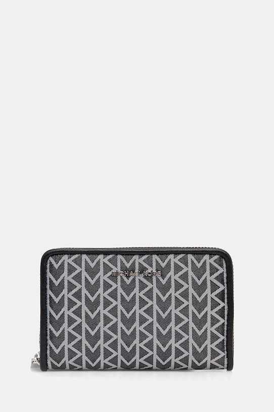 MICHAEL Michael Kors portofel BRYANT imitatie de piele negru 32T5SYTD0O