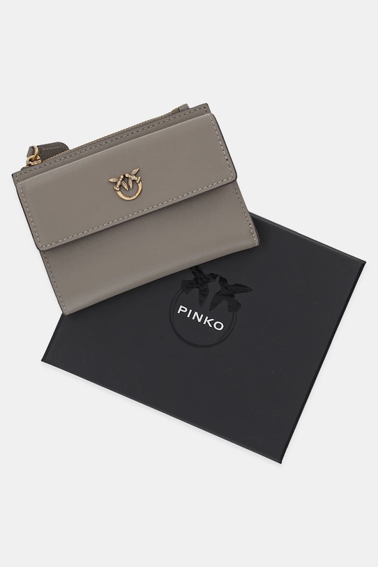 Кожен портфейл Pinko 103612.A0F1 сив