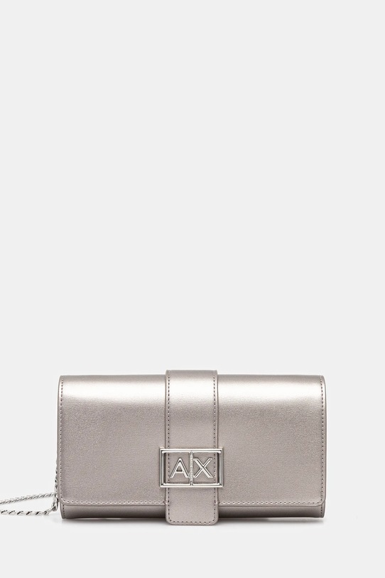 Armani Exchange portfel syntetyczny srebrny XW000358.AF12039.