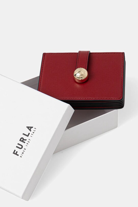 Furla bőr kártya tok WP00549.AX0733.4252S burgundia